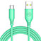 Tellur Silicone USB-C Kabel - 1m (USB-A/USB-C) Grn