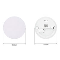 Tellur Smart WiFi Dmpbar Loftlampe m/RGB (24W) Hvid