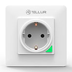 Tellur Smart WiFi Stikkontakt m/1 Udtag (3000W/16A)