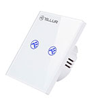Tellur Smart WiFi Switch Kontakt - 2-Kanal (1800W)