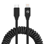 Tellur Spiral Lightning Kabel - 1,8m (USB-C/Lightning)