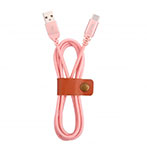 Tellur USB-C Kabel - 1m (USB-A/USB-C) Rose Gold