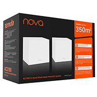Tenda Nova MW12 AC1200 Mesh WiFi System - 2-Pack
