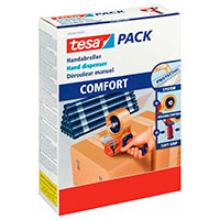 Tesa Comfort 6400 Tapedispenser (maks. 50mm) Blå/Rød
