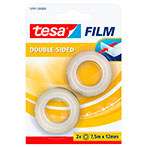 Tesa Dobbeltklæbende Tape (7,5m x 12mm) 2-Pack
