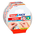 Tesa Express Emballagetape Riv-let (50m x 50mm) Klar