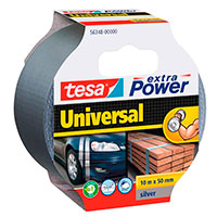 Tesa Extra Power Gaffatape 50mm - 10m (Universal) Slv