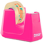Tesa FILM Smart Tapedispenser m/4x tape (Max 15mm tape) Pink