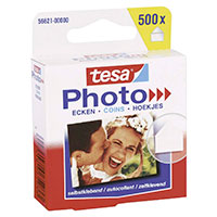Tesa Fotohjrner - 500 stk.