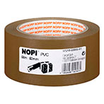 Tesa Nopi PVC Tape (66m x 50mm) Brun