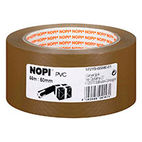 Tesa Nopi PVC Tape (66m x 50mm) Brun
