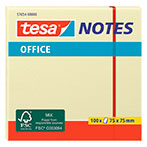 Tesa Office Post-it Notes (75x75mm) Gul