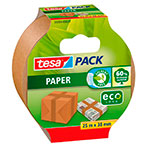 Tesa Eco Paper Pakketape (25m x 38mm) Brun
