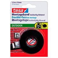 Tesa Powerbond Monteringstape 19mm - 1,5 meter (Udendrs)