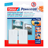Tesa Powerstrips Billedkroge (1kg) 2-Pack