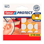 Tesa Protect Filtpuder mod ridser (18mm) Hvid- 16-Pack