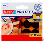 Tesa Protect Filtpuder mod ridser (22mm) Brun - 12-Pack