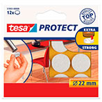 Tesa Protect Filtpuder mod ridser (22mm) Hvid - 12-Pack