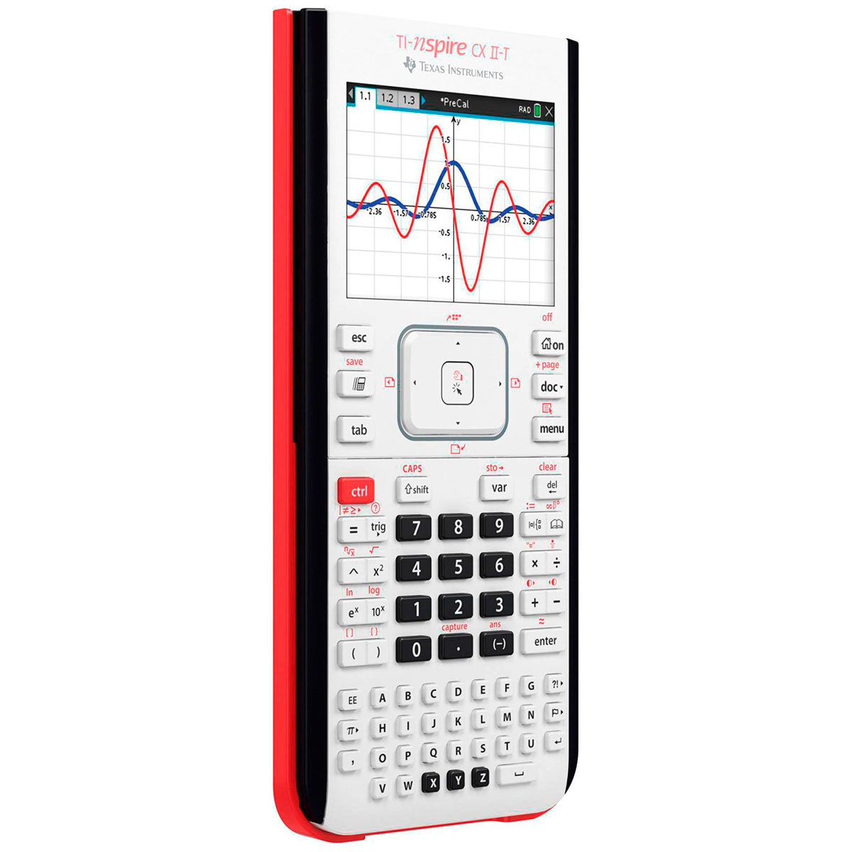 glimt Grunde frost Texas Instruments Lommeregner TI NSpire CX II-T (Grafisk)