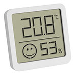 TFA Comfort Digitalt Thermo Hygrometer (Temperatur/Luftfugtighed) Hvid