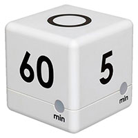 TFA Cube Timer Digital Minutur - Hvid