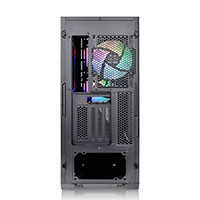 Thermaltake Divider 370 TG ARGB PC Kabinet m/RGB (ATX/EATX/Micro-ATX/Mini-ITX) Sort