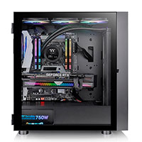 Thermaltake H570 TG ARGB PC Kabinet m/RGB (ATX/EATX/Micro-ATX/Mini-ITX) Sort