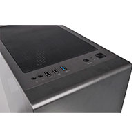 Thermaltake S100 TG Mini PC Kabinet (Micro-ATX/Mini-ITX) Sort