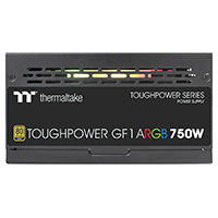 Thermaltake Toughpower GF1 ATX Strmforsyning m/RGB 80+ Gold (750W)
