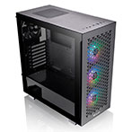Thermaltake Tower PC Kabinet m/RGB (ATX/ITX) Sort