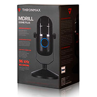 Thronmax MDrill Dome Plus Mikrofon (USB-C) Sort