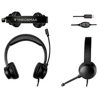 Thronmax THX-20 Gaming Headset (USB) Sort