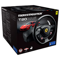ThrustMaster T80 Ferrari 488 GTB Rat og pedalst (PS4)