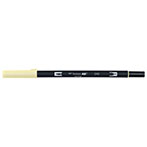 Tombow 090 ABT Soft Pen (Dual Brush) Lemon Cream