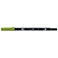 Tombow 158 ABT Soft Pen (Dual Brush) Dark Olive