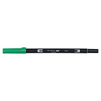 Tombow 296 ABT Soft Pen (Dual Brush) Green