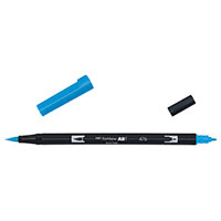 Tombow 476 ABT Soft Pen (Dual Brush) Cyan