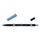 Tombow 533 ABT Soft Pen (Dual Brush) Peacock Blue