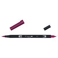 Tombow 757 ABT Soft Pen (Dual Brush) Port Red