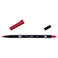 Tombow 847 ABT Soft Pen (Dual Brush) Crimson