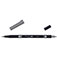Tombow N55 ABT Soft Pen (Dual Brush) Cool Grey 7