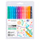 Tombow Pastel TwinTone Tuscher (0,3/0,8mm) 12 farver