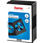 Tomme DVD dobbelt covers (5-Pack) Hama - Sort