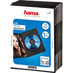 Tomme DVD slim covers (10-Pack) Hama - Sort