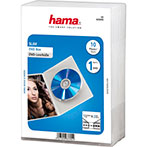 Tomme DVD slim covers (10-Pack) Hama - Transparent