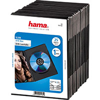 Hama Tomme DVD slim covers (25-Pack) Sort