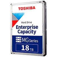Toshiba 18TB MG09ACA18TE Enterprise HDD - 7200RPM - 3,5tm