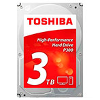 Toshiba 3TB P300 HDD - 7200RPM - 3,5tm - 64MB cache