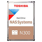 Toshiba 6TB N300 HDWG460UZSVA NAS Gold HDD - 7200RPM - 3,5tm