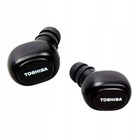 Toshiba AMP RZE-BT900E Bluetooth Earbuds (m/opladningsetui) Sort